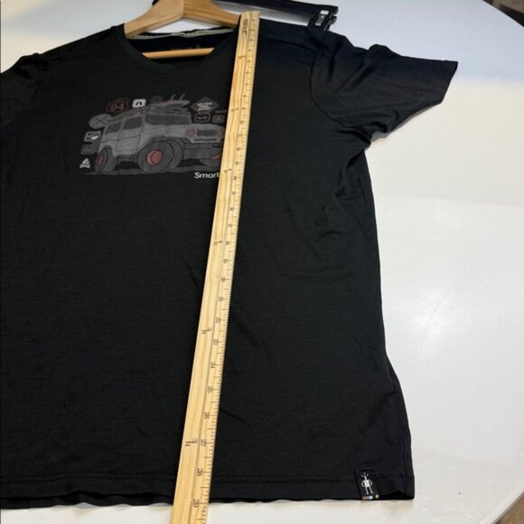 Smartwool Black Graphic Men's T-Shirt Size Large - Picture 6 of 7